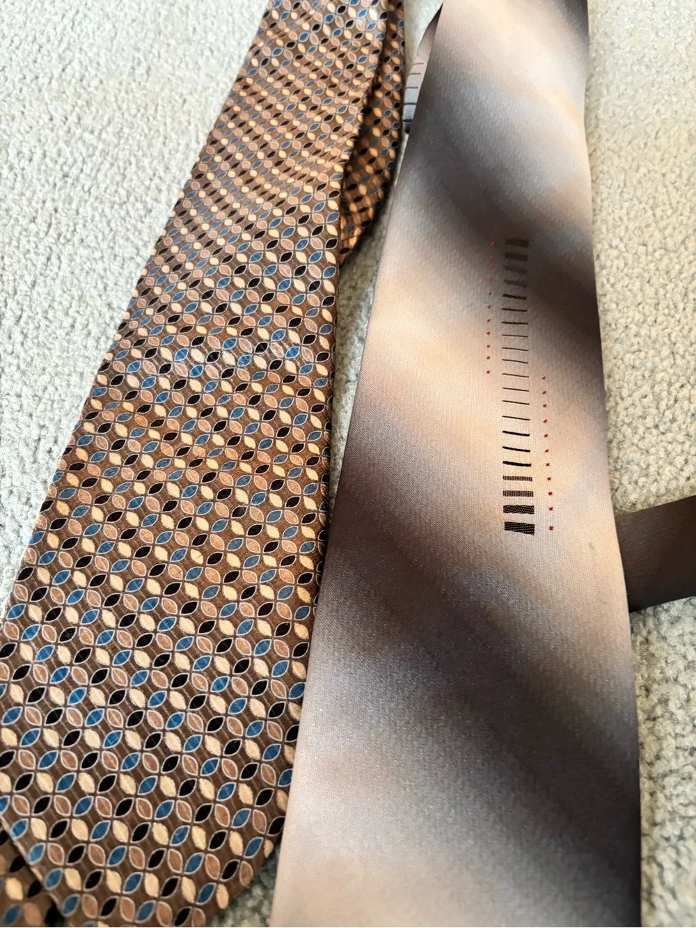 Men's Patterned Silk Tie - Classic Business Style